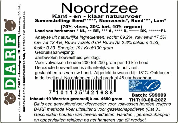 darf noordzee